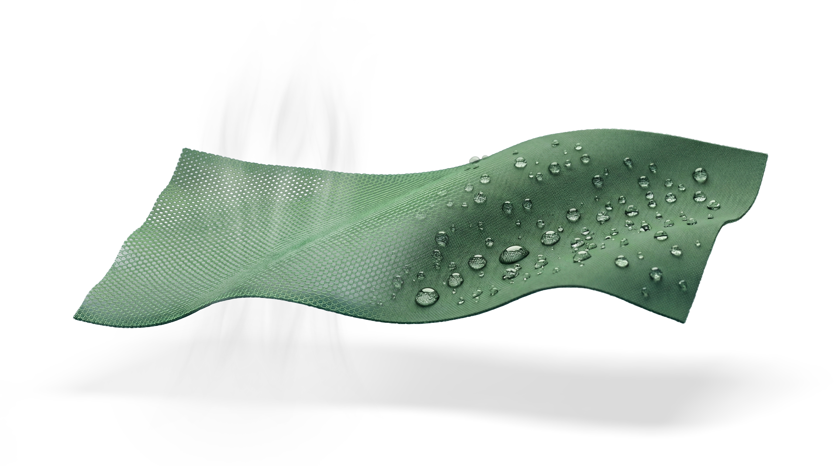 Adaptive waterproof breathable textile